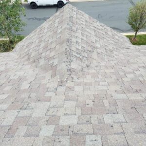 Hail damaged roof replacement