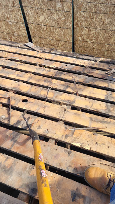 spaced decking replacement in greeley