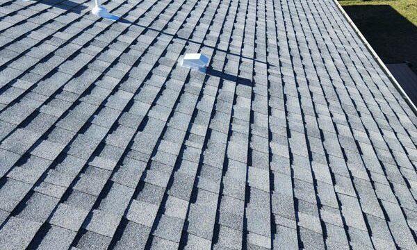 Asphalt shingle roof installation